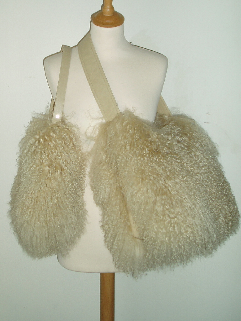 Mongolian Sheepskin Handbags